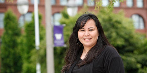 Malia Ramos, junior at UW Tacoma