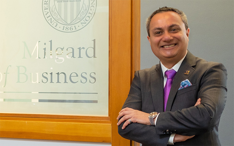 Dr. Altaf Merchant, Gary E. and James A. Milgard Endowed Dean, UW Tacoma Milgard School of Business