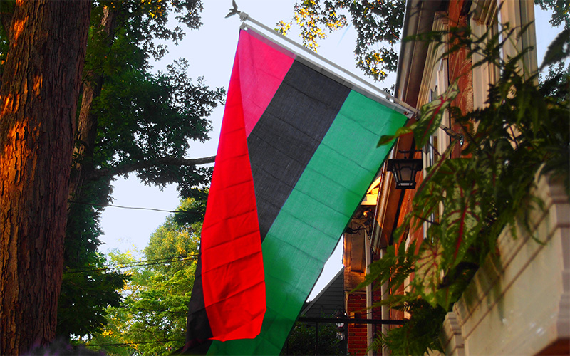 Pan African Flag photo by Thomas Cizauskas