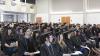 Hooding in the WPH building during the 2019 ceremony at UW Tacoma